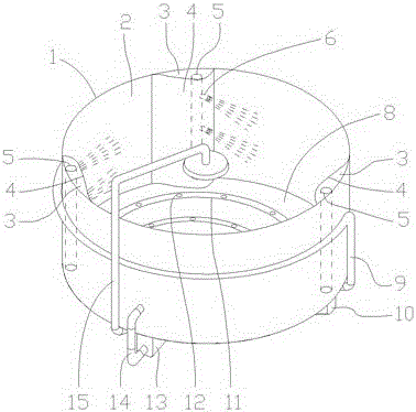 Novel vegetable basin