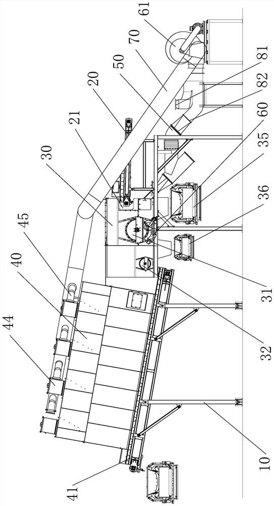 Construction waste sorting equipment