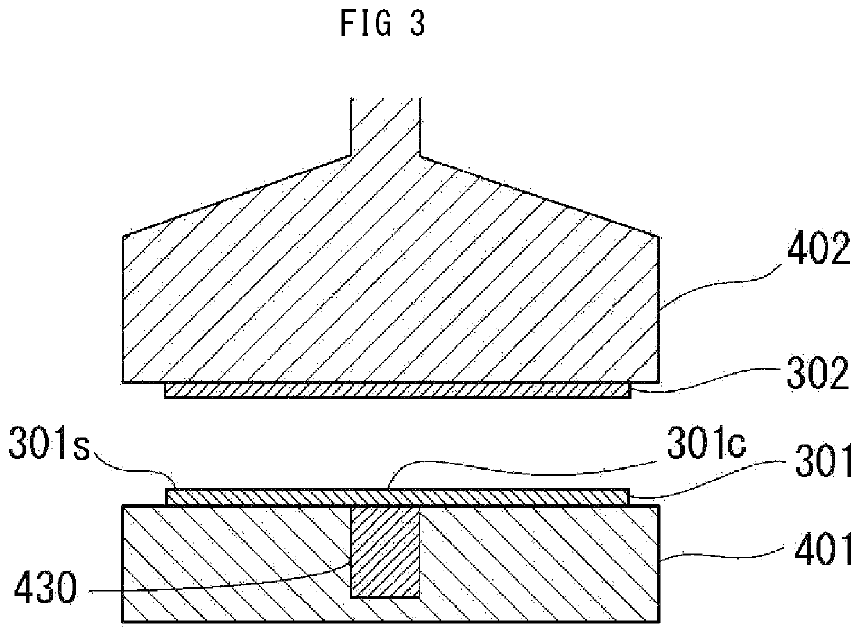 Method for bonding substrates together, and substrate bonding device