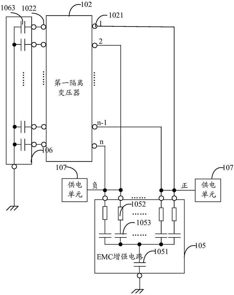 Ethernet transmission circuit