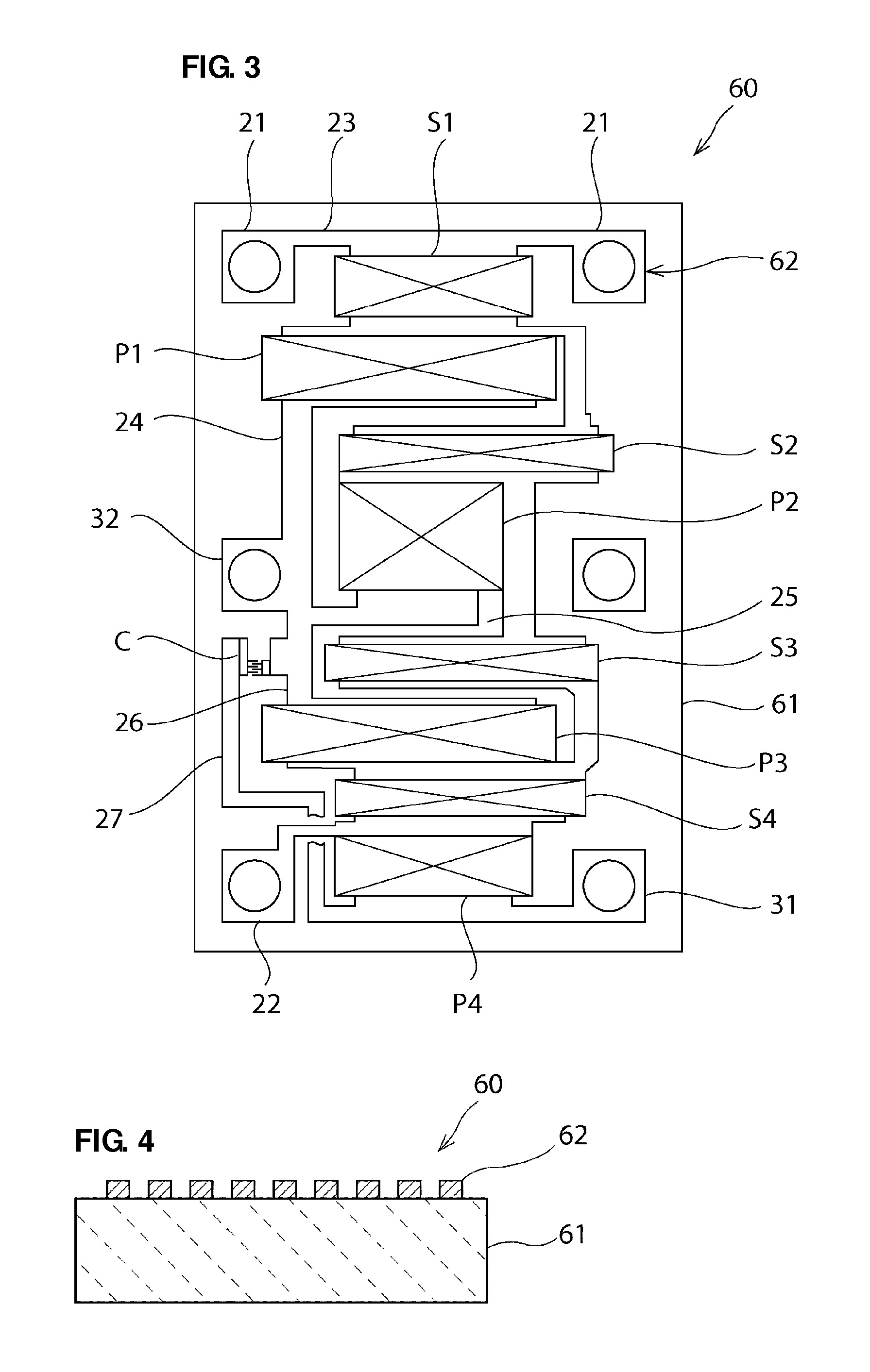 Elastic wave filter device