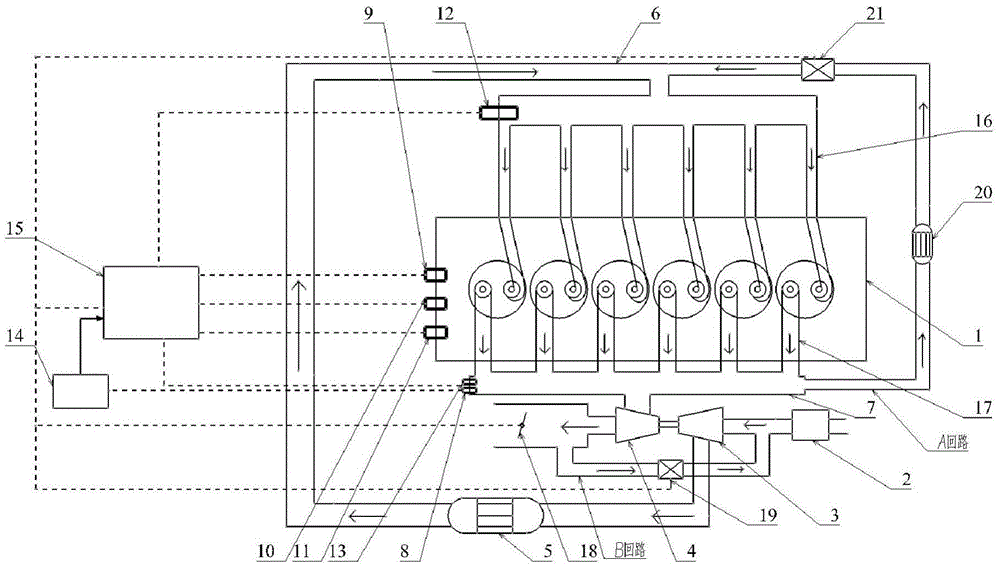 Control system and control method for reducing NOx emissions of diesel engine under all working conditions