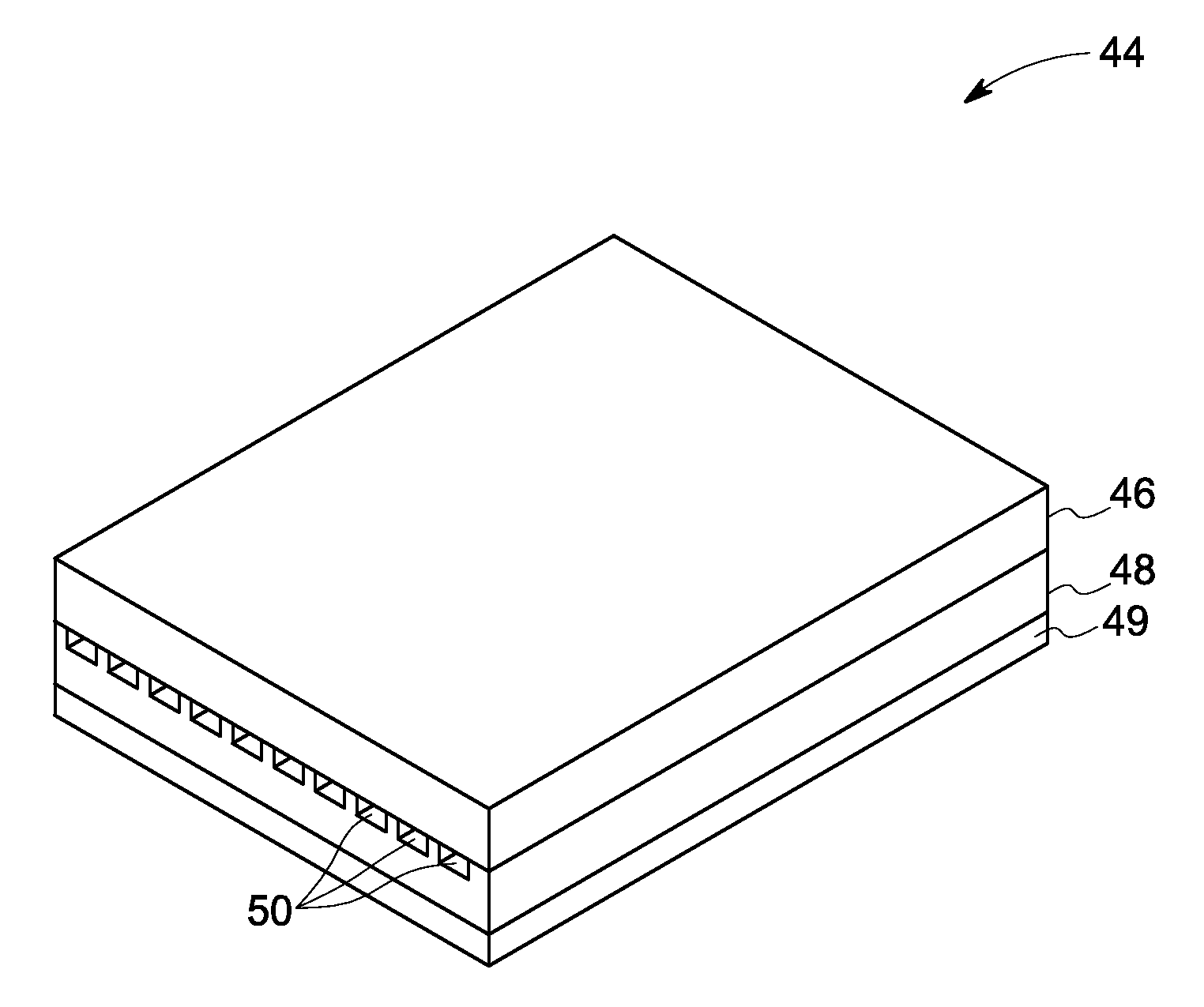 Fluidic thermal management article and method