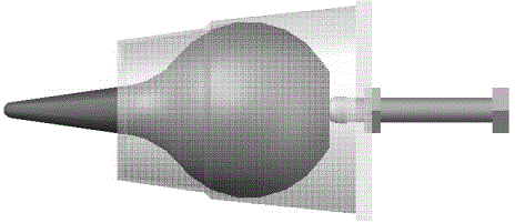 Ear washing bulb pressure fine-adjustment device and manufacturing method thereof