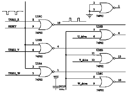 Online soft-start device of motor