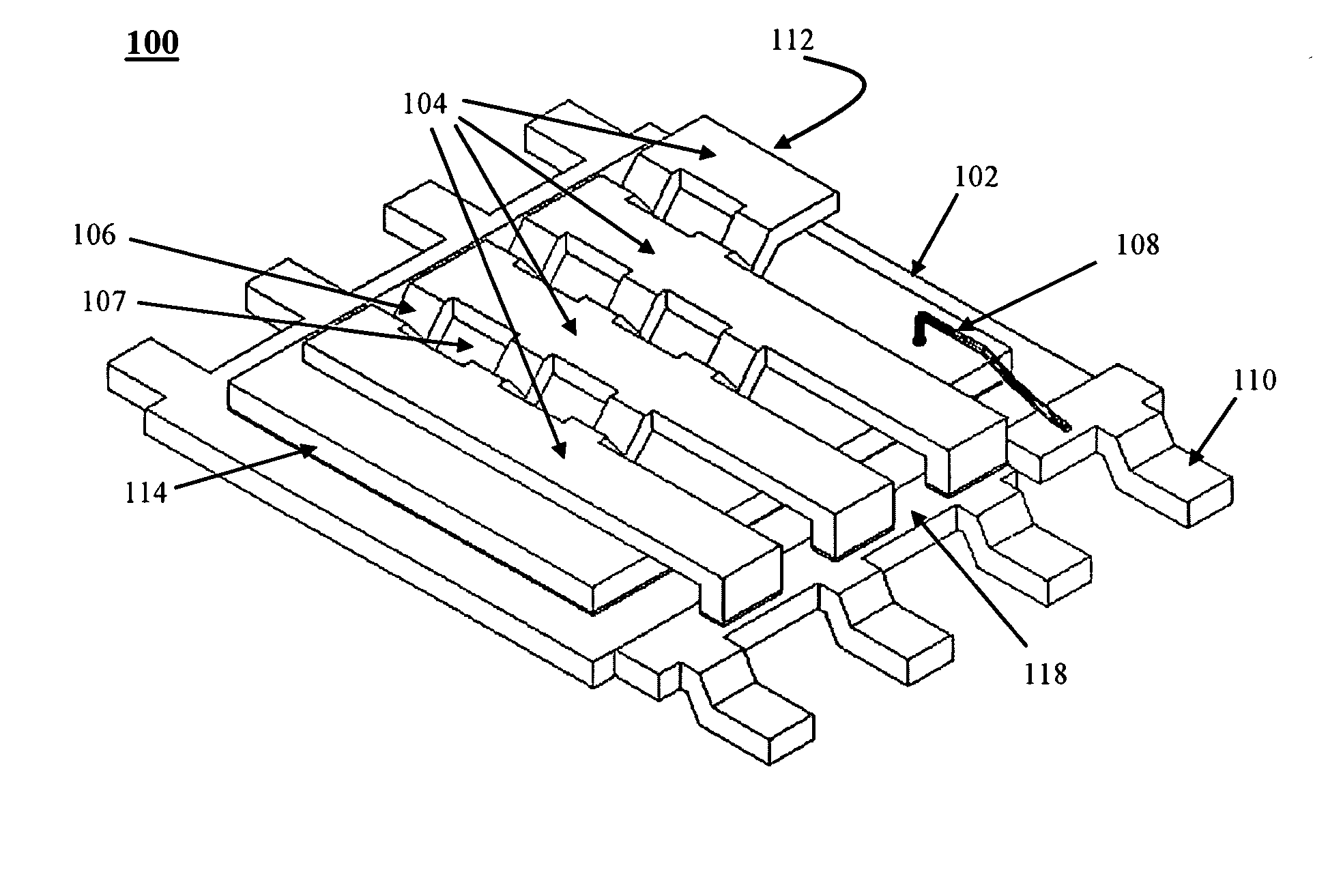 Conductive clip for semiconductor device package
