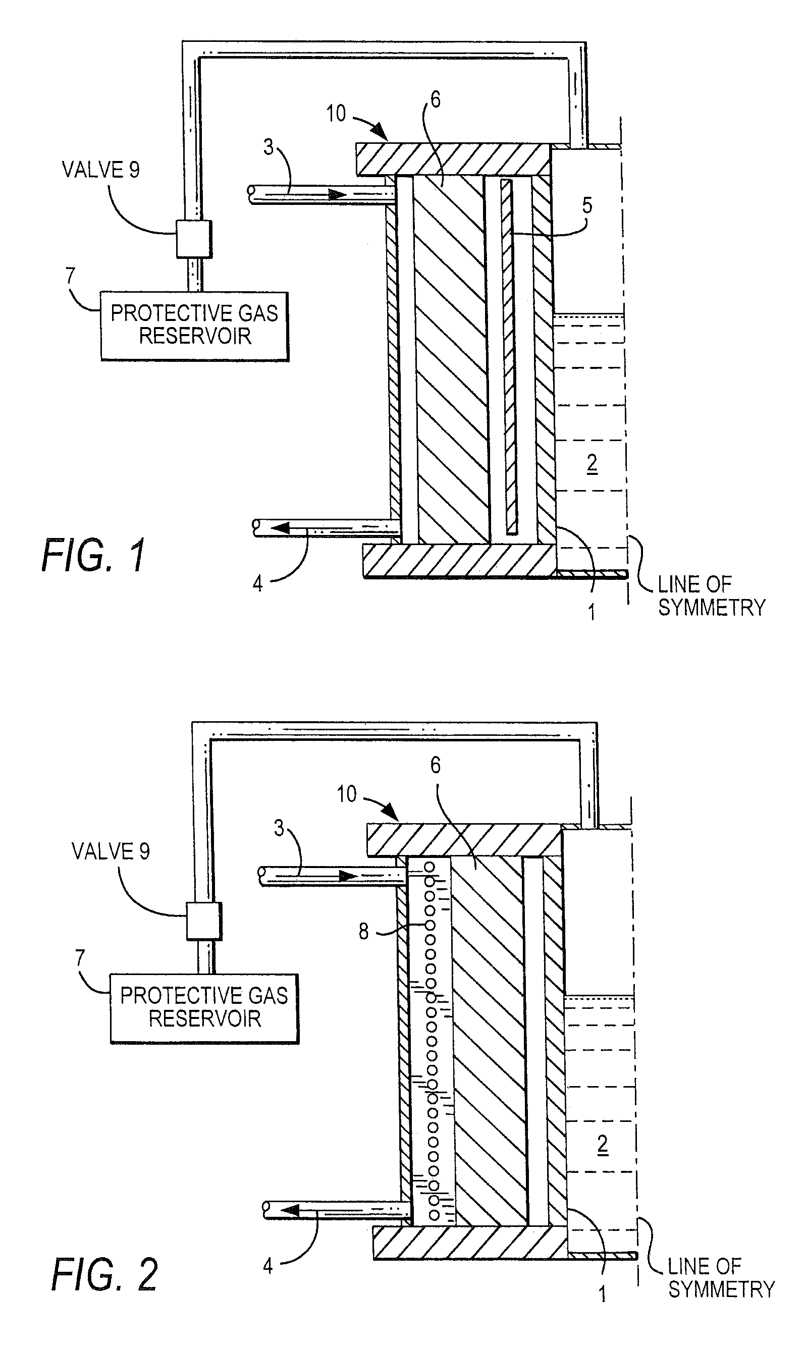 Method and device for refining a glass melt using negative pressure