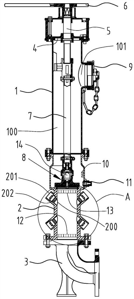 Overground fire hydrant with flow monitoring function - Eureka | Patsnap