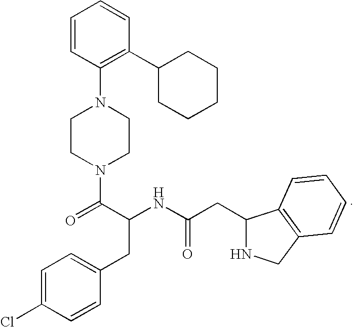 1,2-di(cyclic)substituted benzene compounds