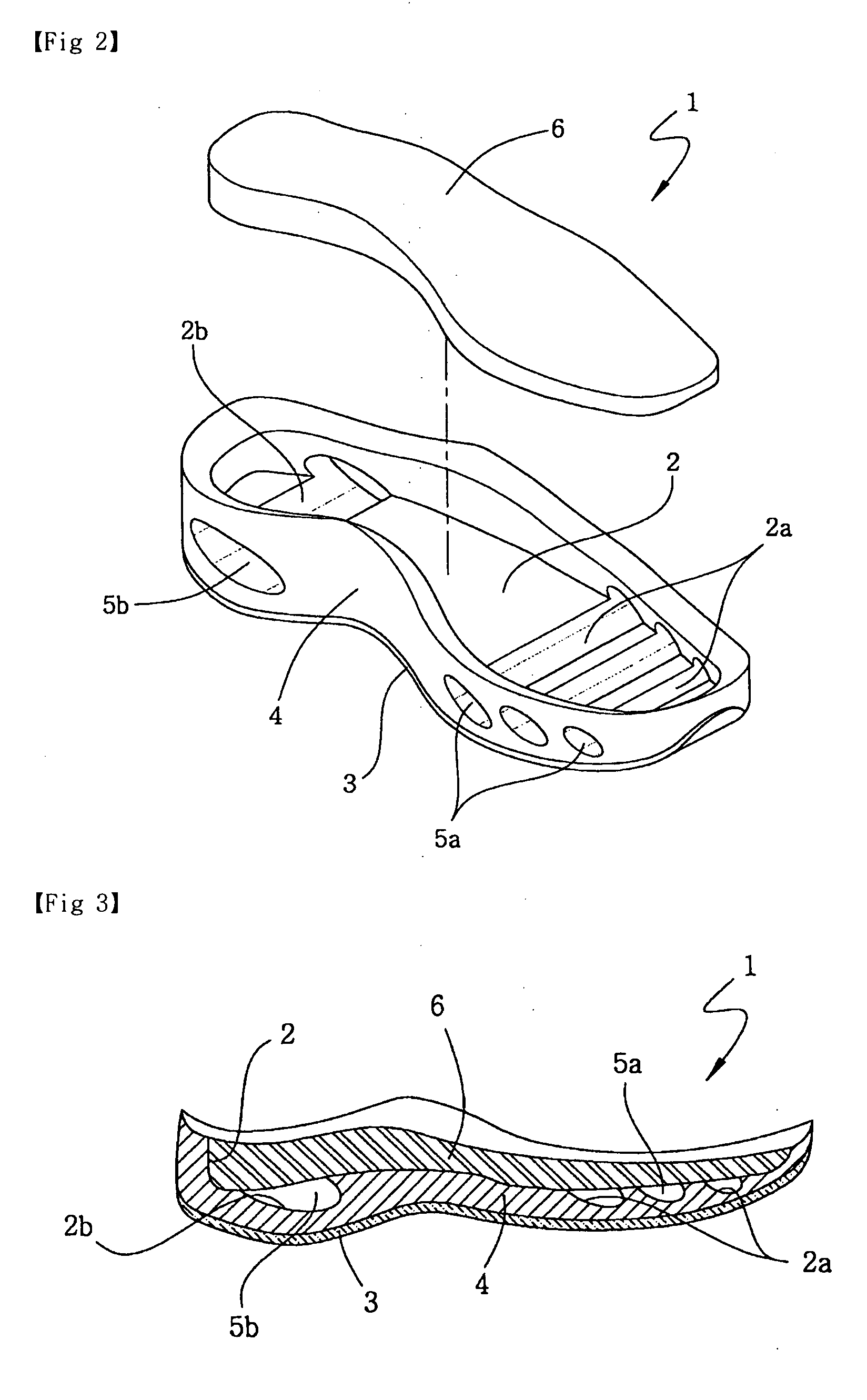 Shoe sole with tunnel-type air chambers