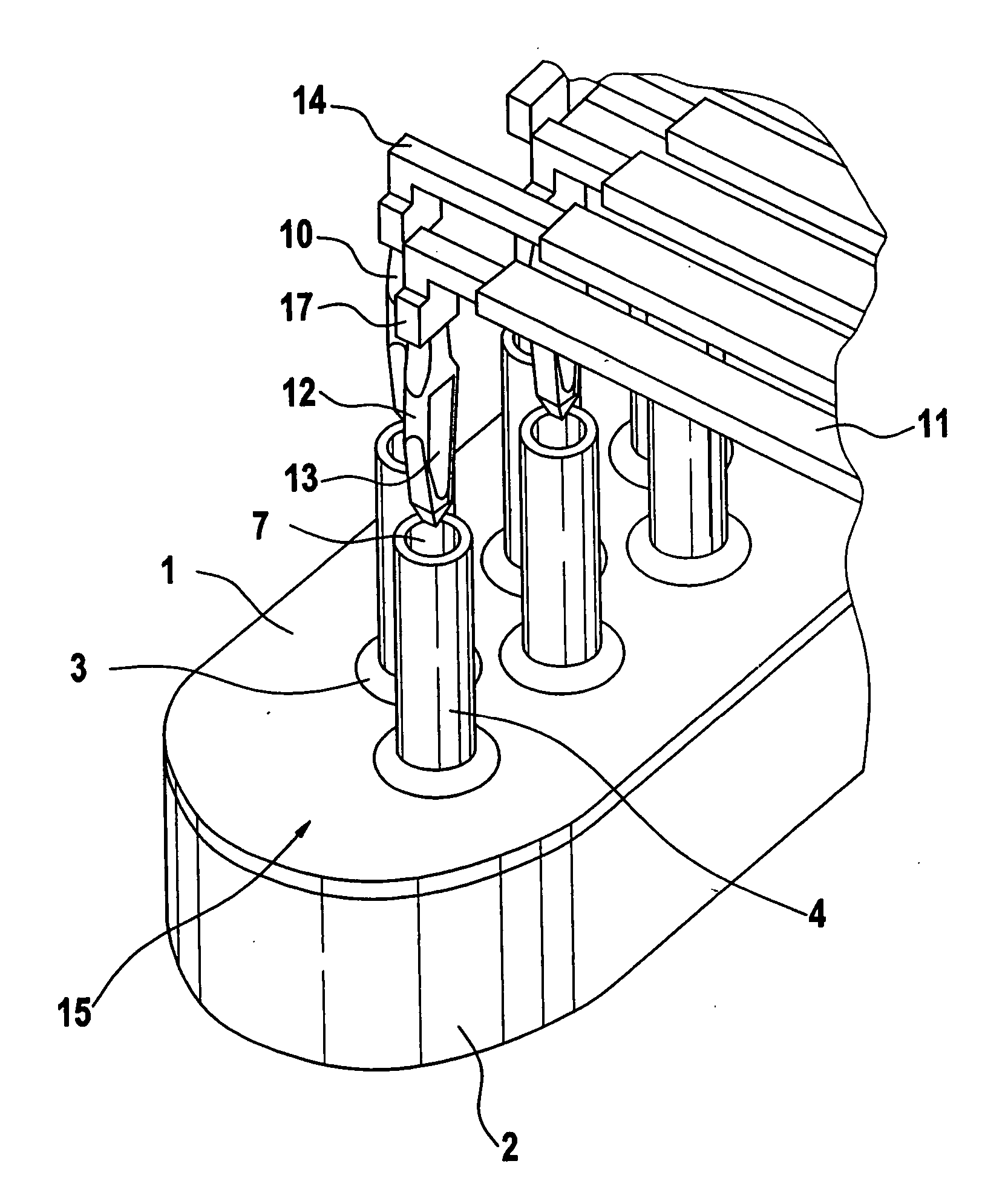 System for electrical contacting