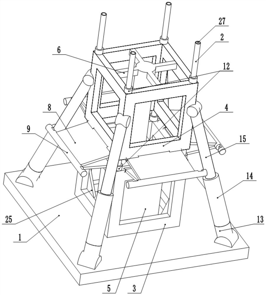 Construction method of large-span roof steel truss structure