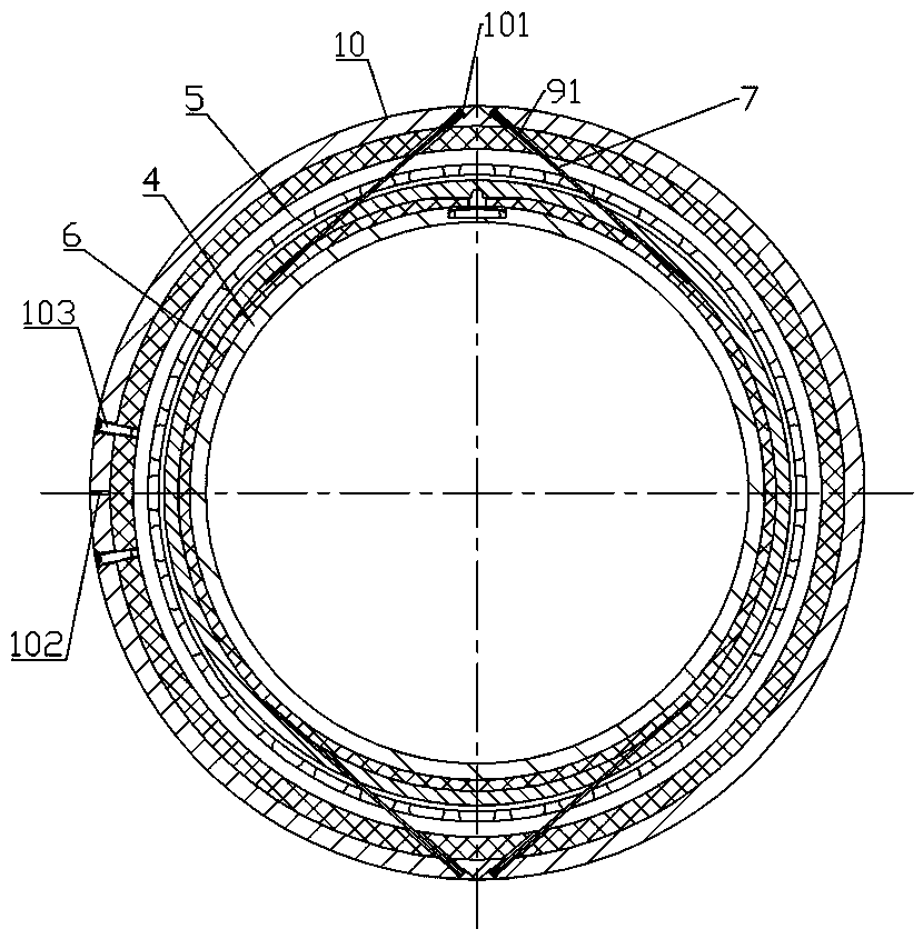 Electric slip ring and electric brush connecting ring thereof