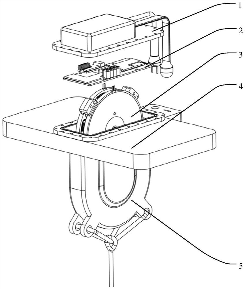 Self-driven wireless water quality detection system based on low-frequency water wave energy collector