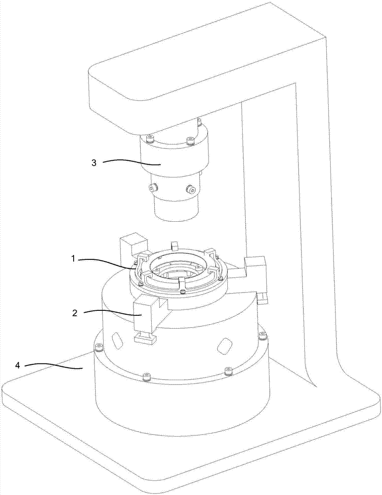 Welding device and method for assembling optical fiber gyro