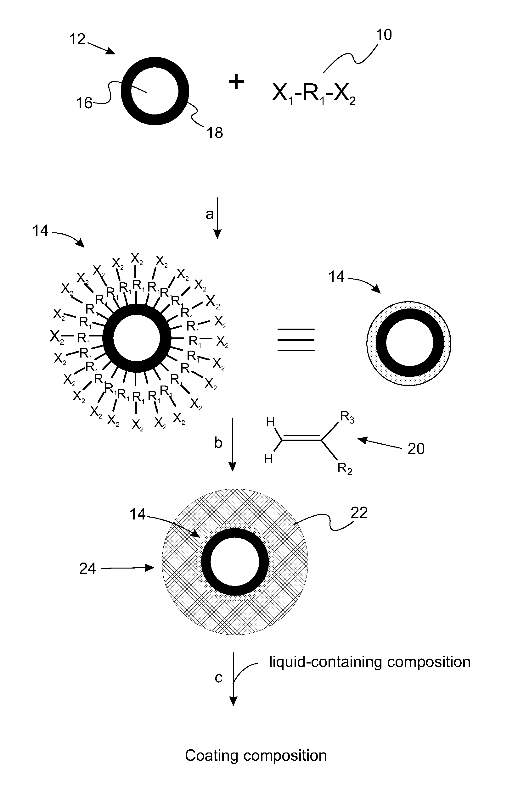 Titanium oxide spacing by SIP