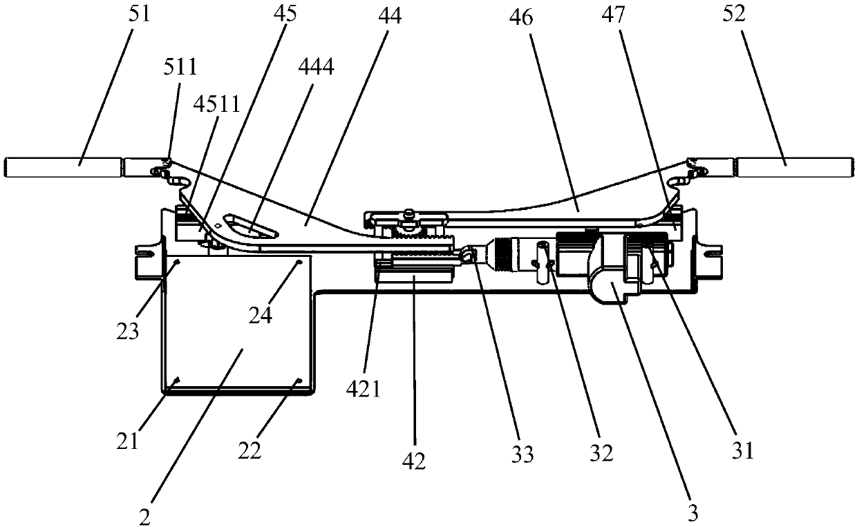 Actuator adopting single central control lock and realizing double ...