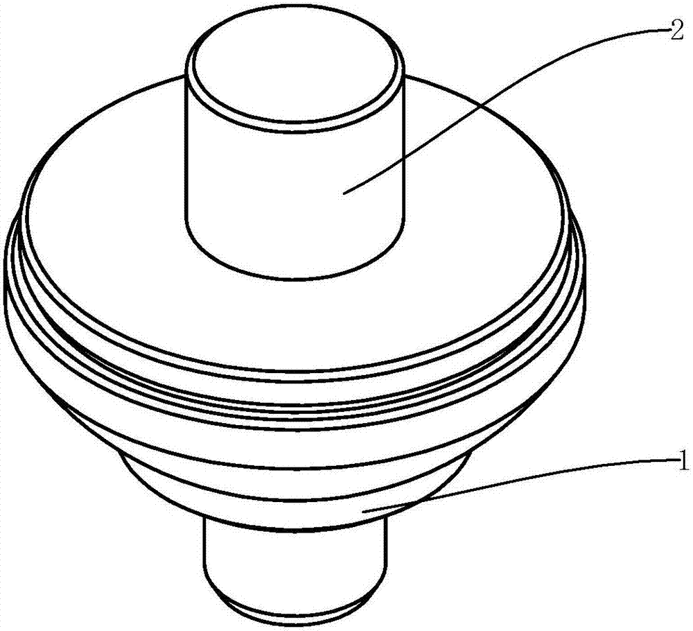 Thin edge lens drilling dish assembly