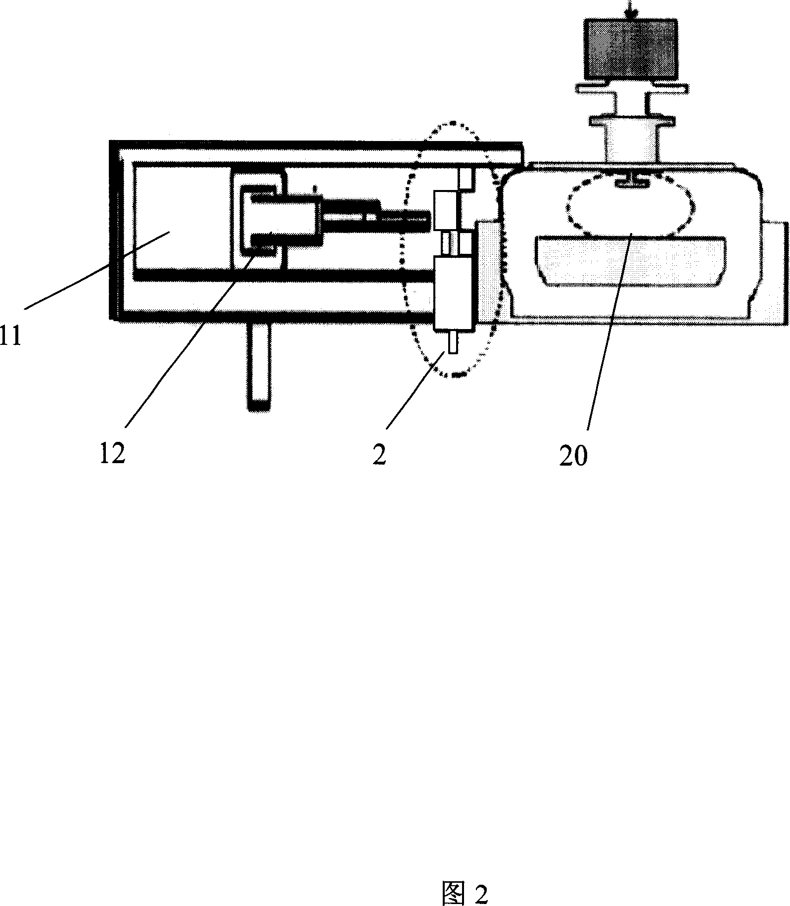 Method and device for preventing grain defect of wafer in use for vacuum system