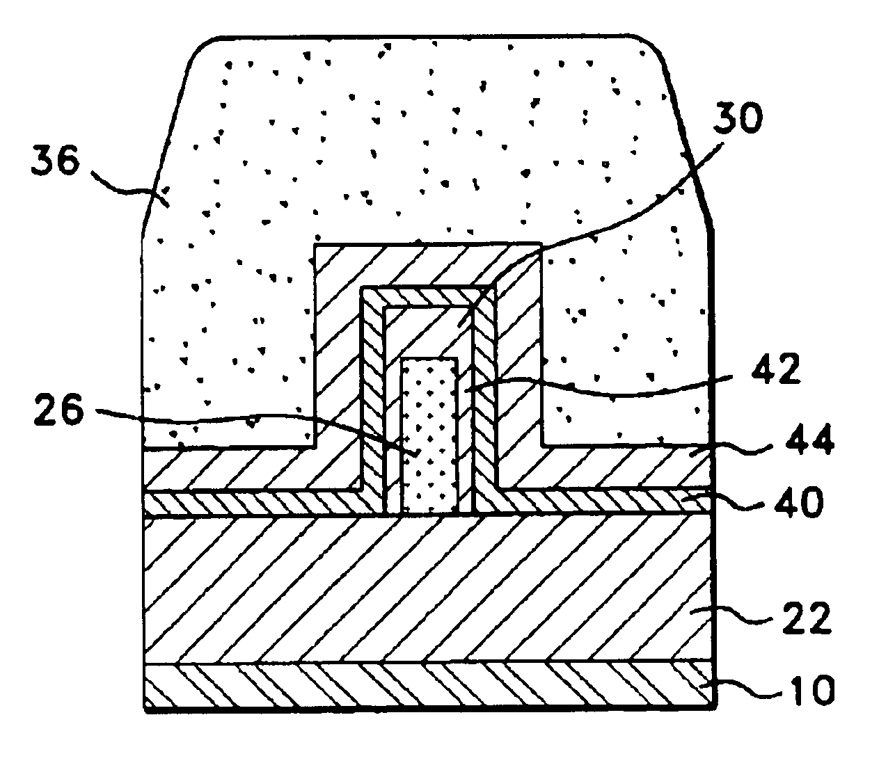 Flash memory element and manufacturing method thereof