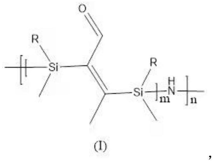 Hydrophobic and oleophobic organic polysilazane and preparation method thereof