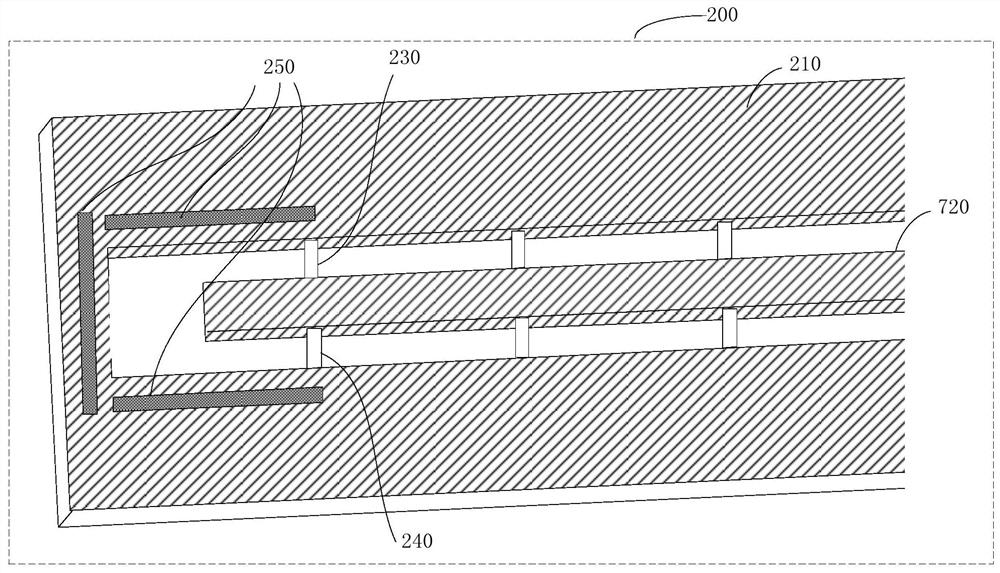 Silicon-based micro coaxial delay line chip