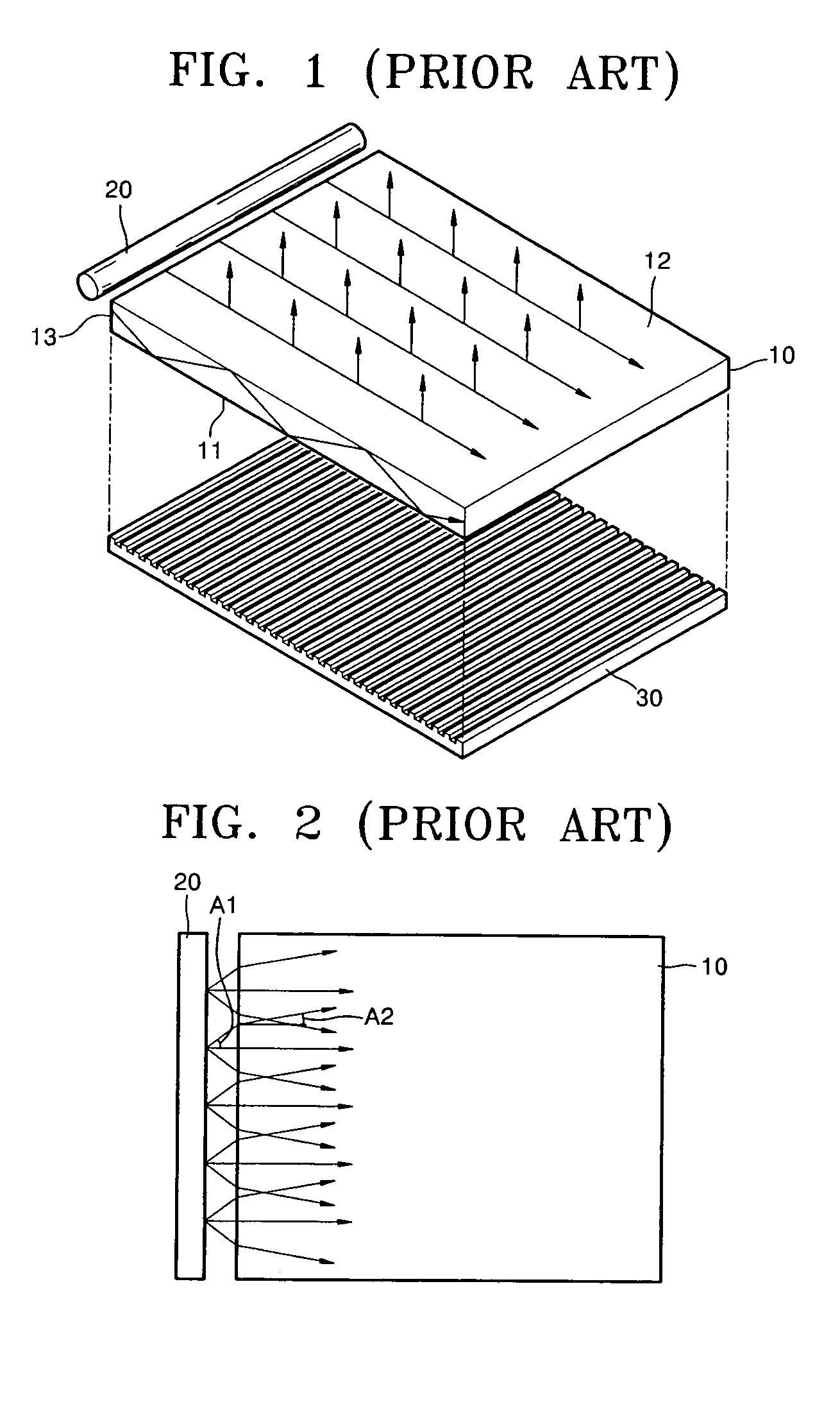 Light guide panel with optical deflector and edge-light type backlight system