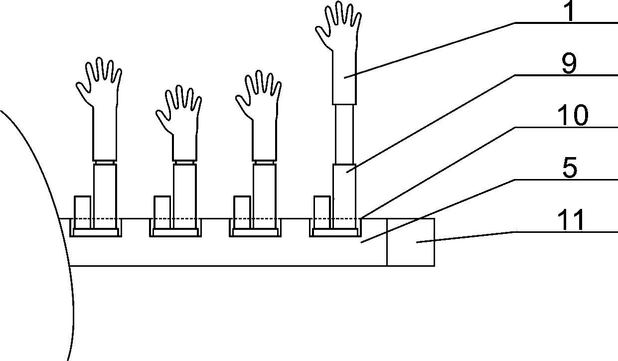 Volleyball spiking training device