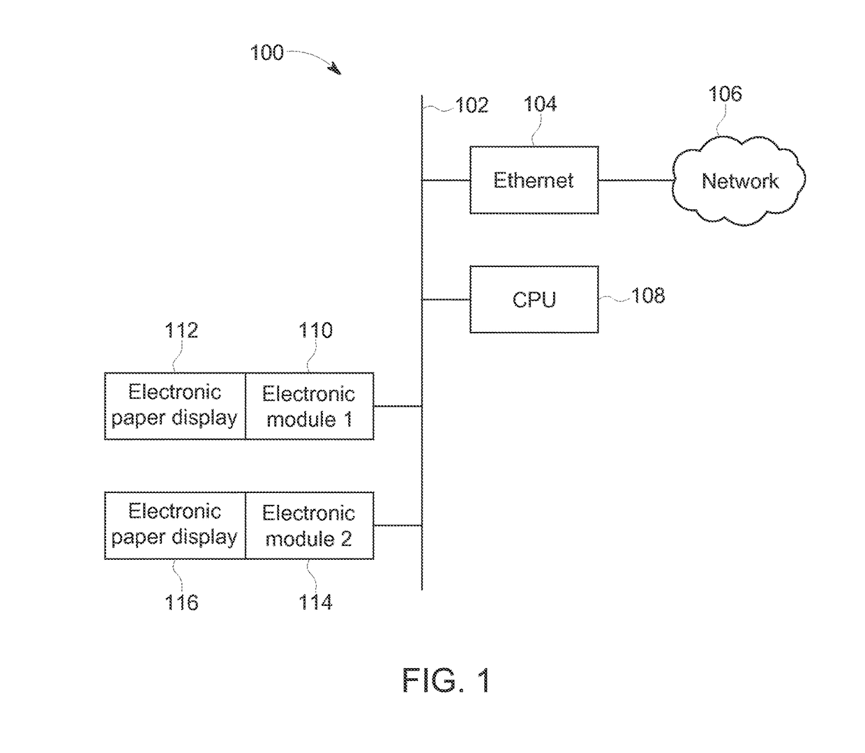 Apparatus and method for electronic labeling of electronic equipment