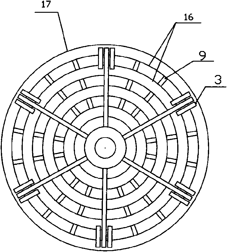 Temperature protective dry-type air core reactor and temperature measuring method thereof
