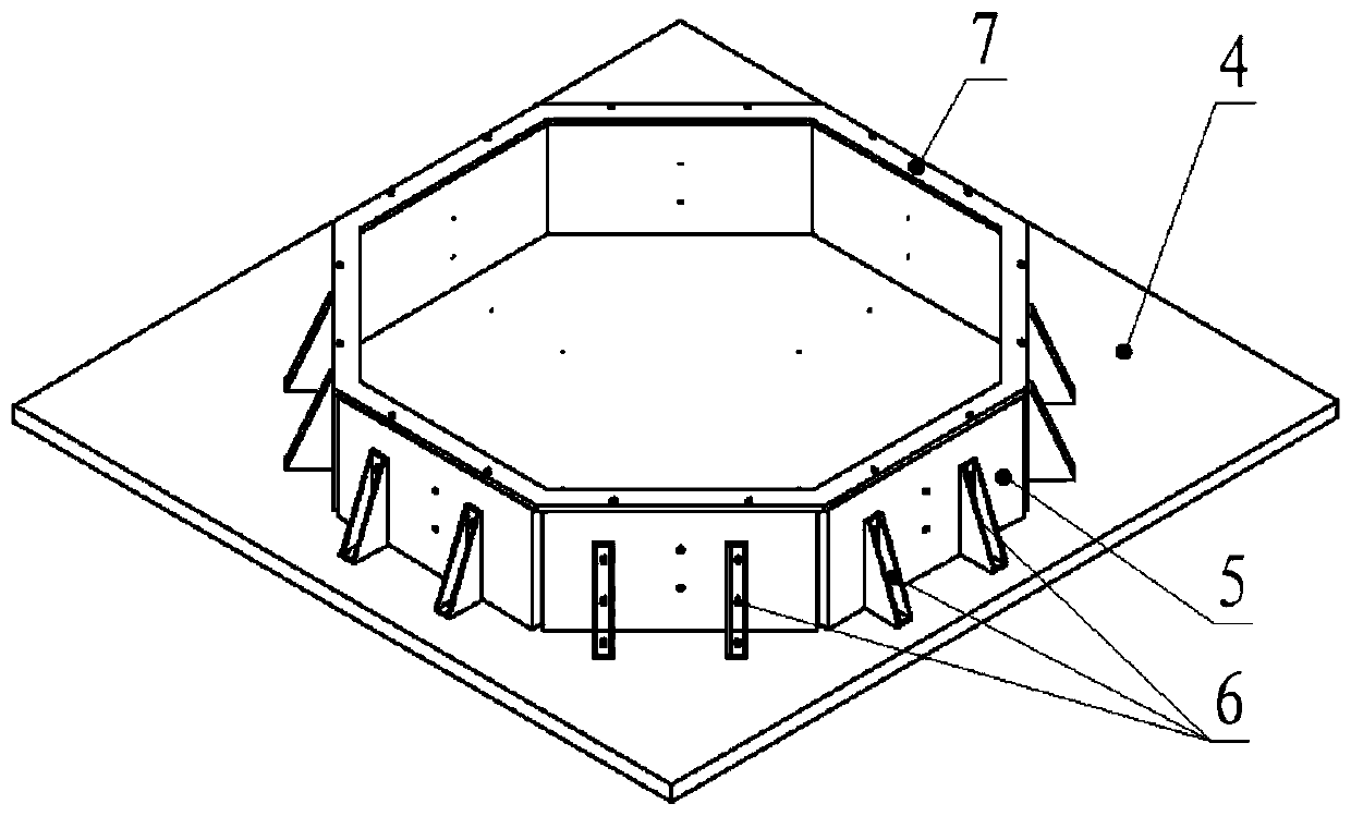 Solidification and forming tooling and method for a honeycomb sandwich structure