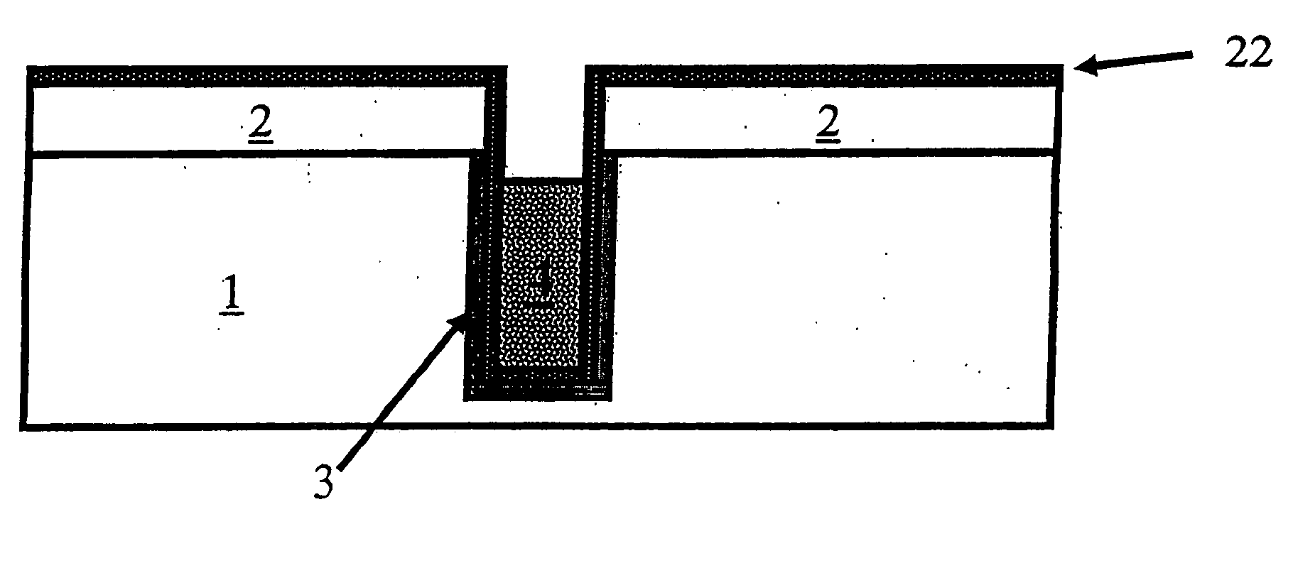 Formation of deep trench airgaps and related applications