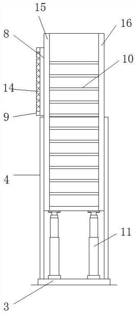 Ladder structure used for building circuit installation