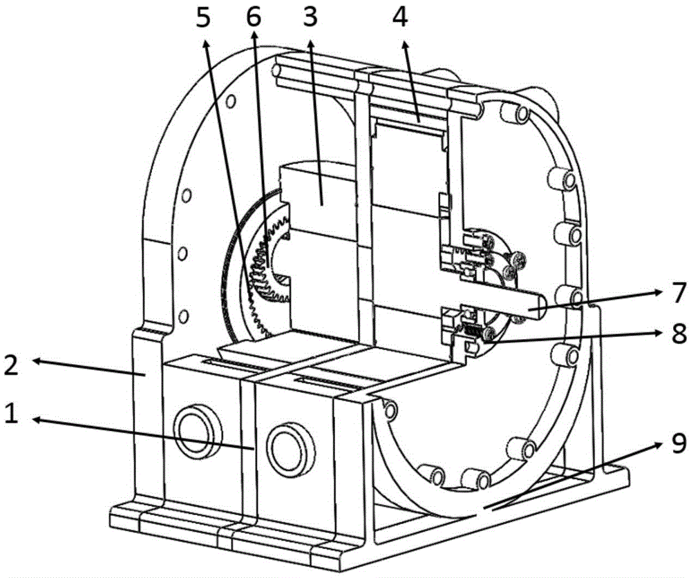 Double-cylinder eccentric rotary pump