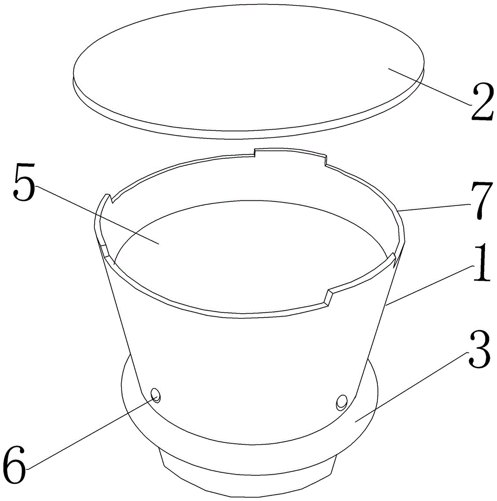 In-situ monitoring device and determination method for soil ammonia volatilization