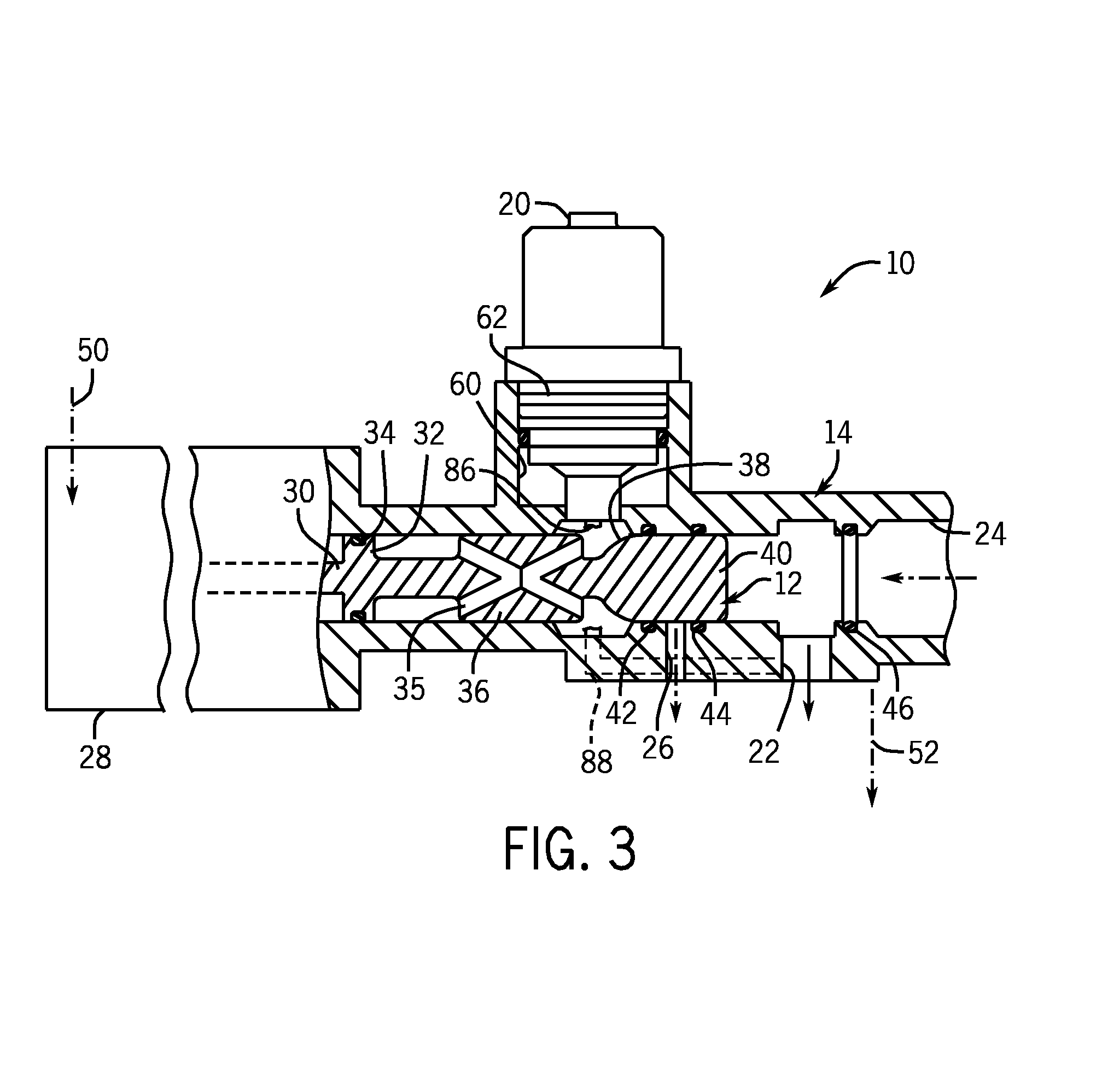 Fuel control system with metering purge valve for dual fuel turbine