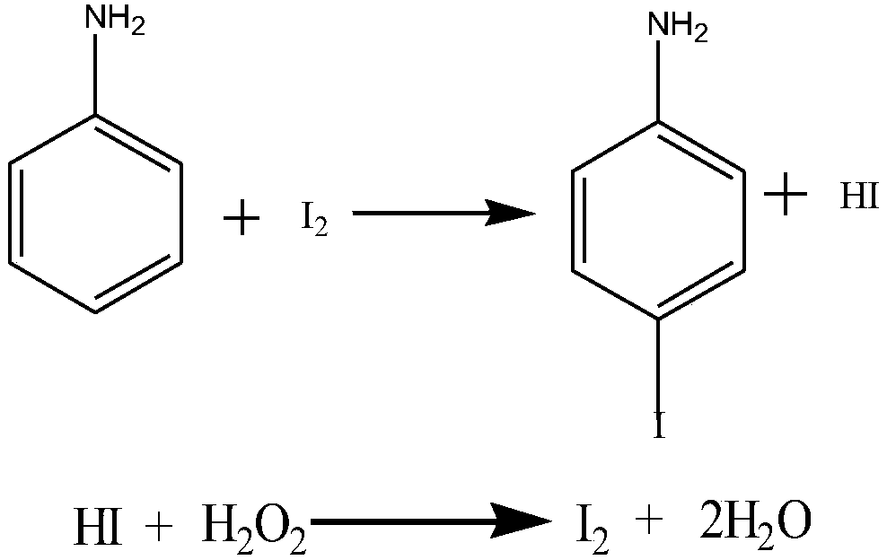 P-iodoaniline and preparation method thereof