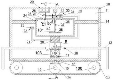 Efficient automatic pesticide spraying device for rice field