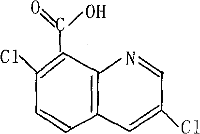 Herbicidal composition containing quinclorac and benazolin