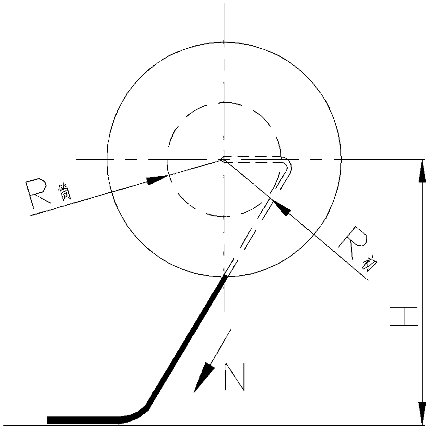 Constant-tension type cable drum device capable of flexibly winding cable