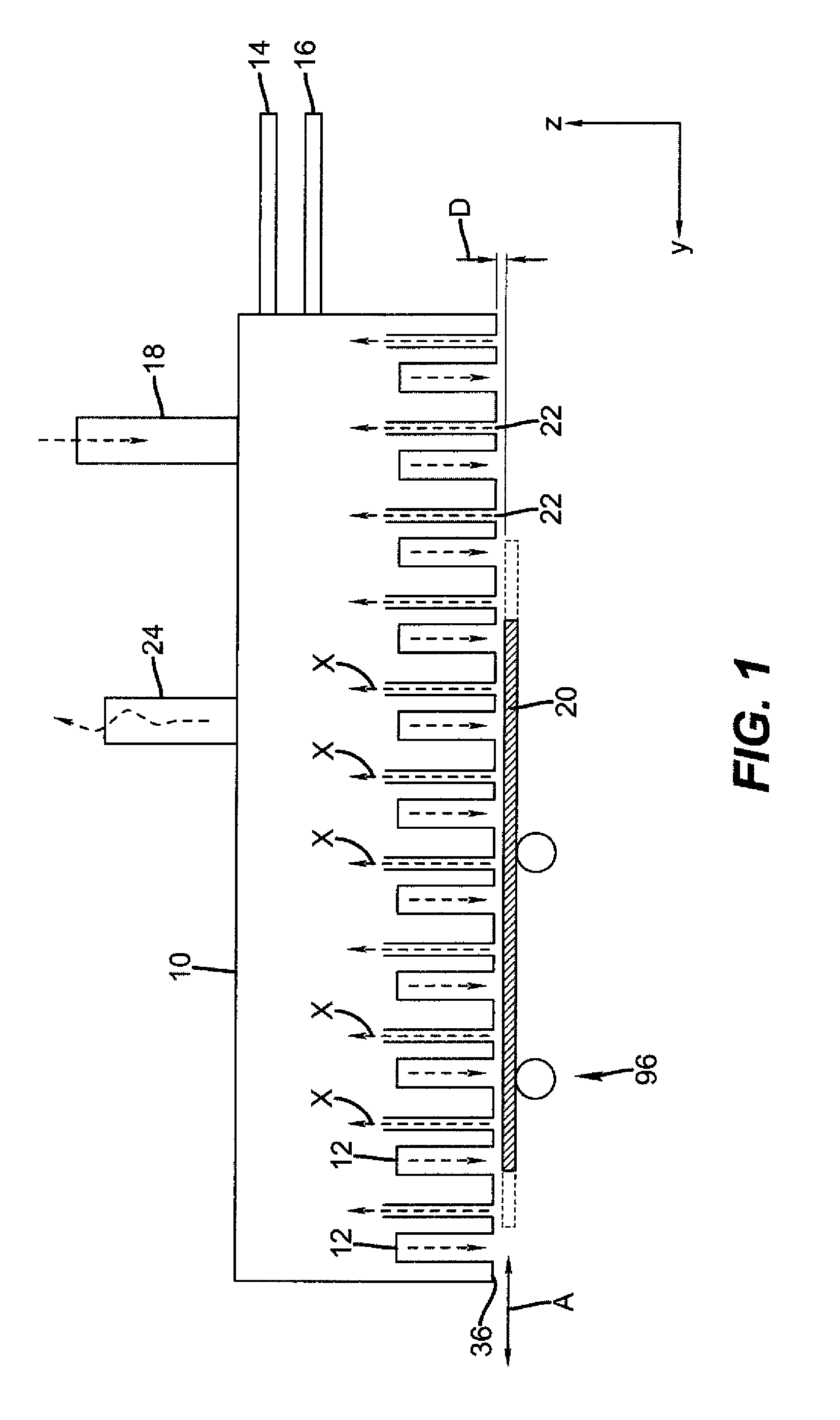 System for thin film deposition utilizing compensating forces