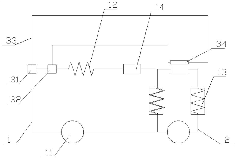 An anti-freeze ultra-low temperature refrigeration system and its application method