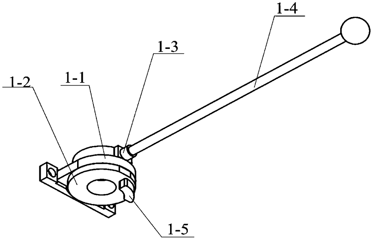 On-orbit maintenance quick-connection system based on double-conjugate cam assist principle