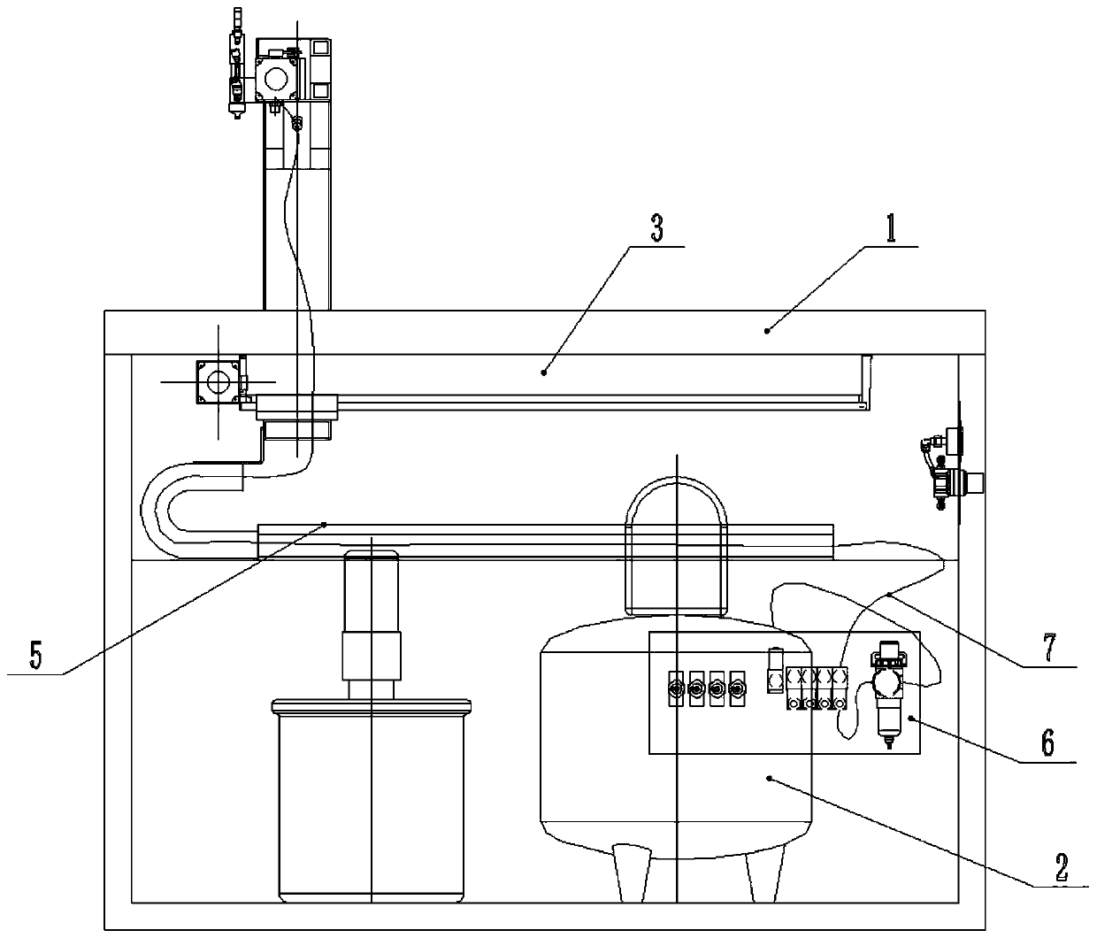 Blowing diffusion device for paper deacidification