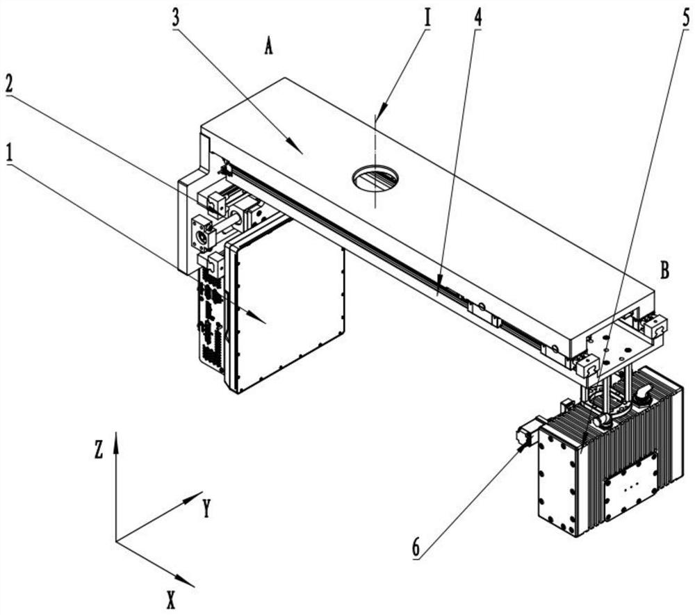 Variable-focal-length cone beam CT device