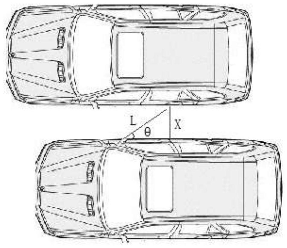 Vehicle side door opening angle early warning method and system, medium and vehicle-mounted terminal