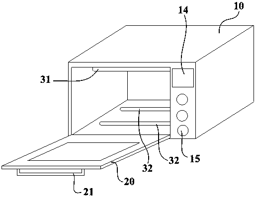 A temperature control method for an electric oven and the electric oven