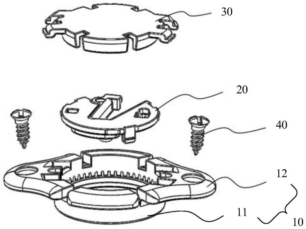 Electrode locking device