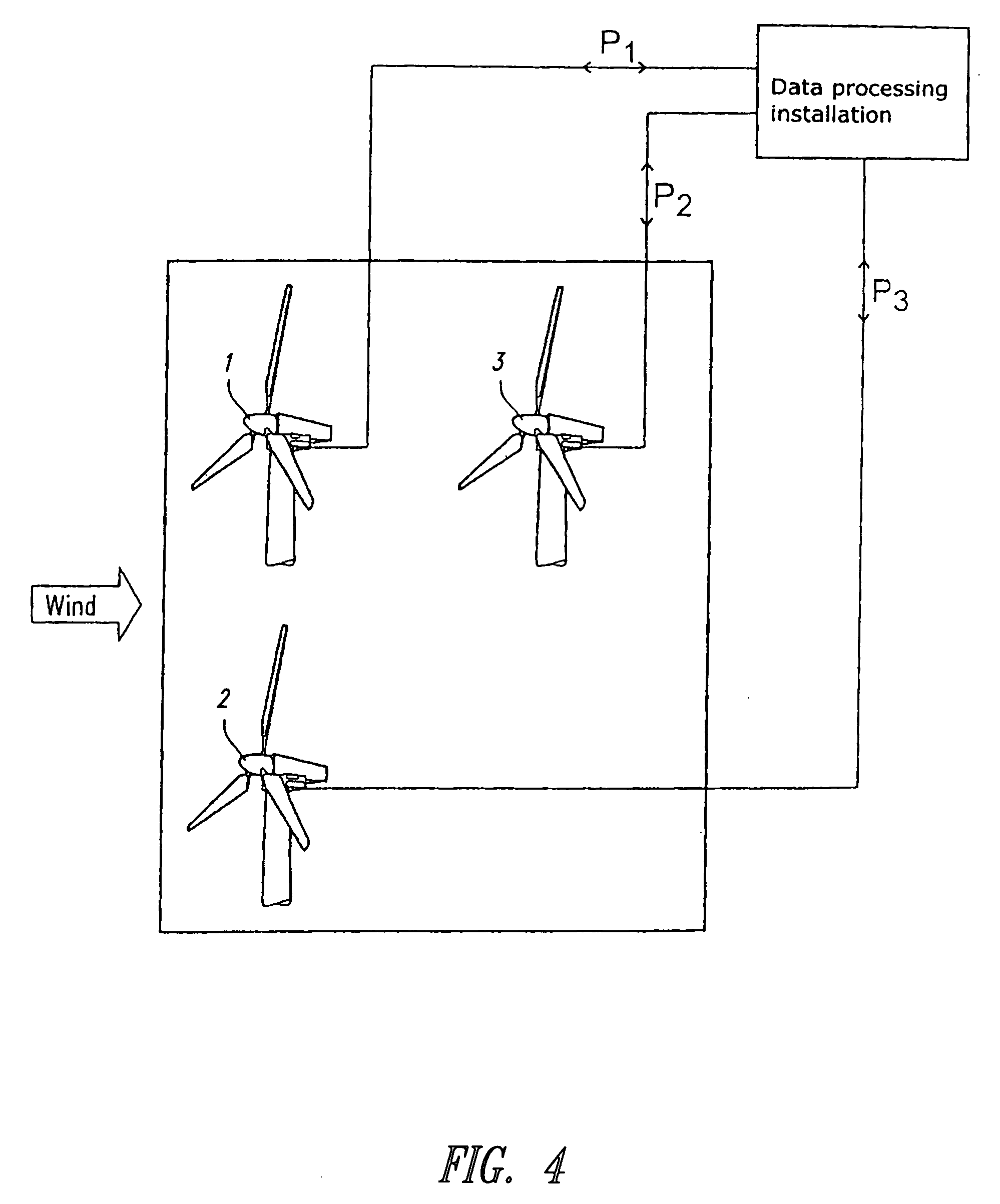 Method for operating a wind park