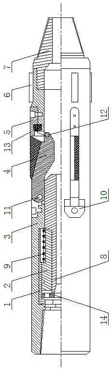 Hydraulic internal cutter for cutting sleeve in deep sea